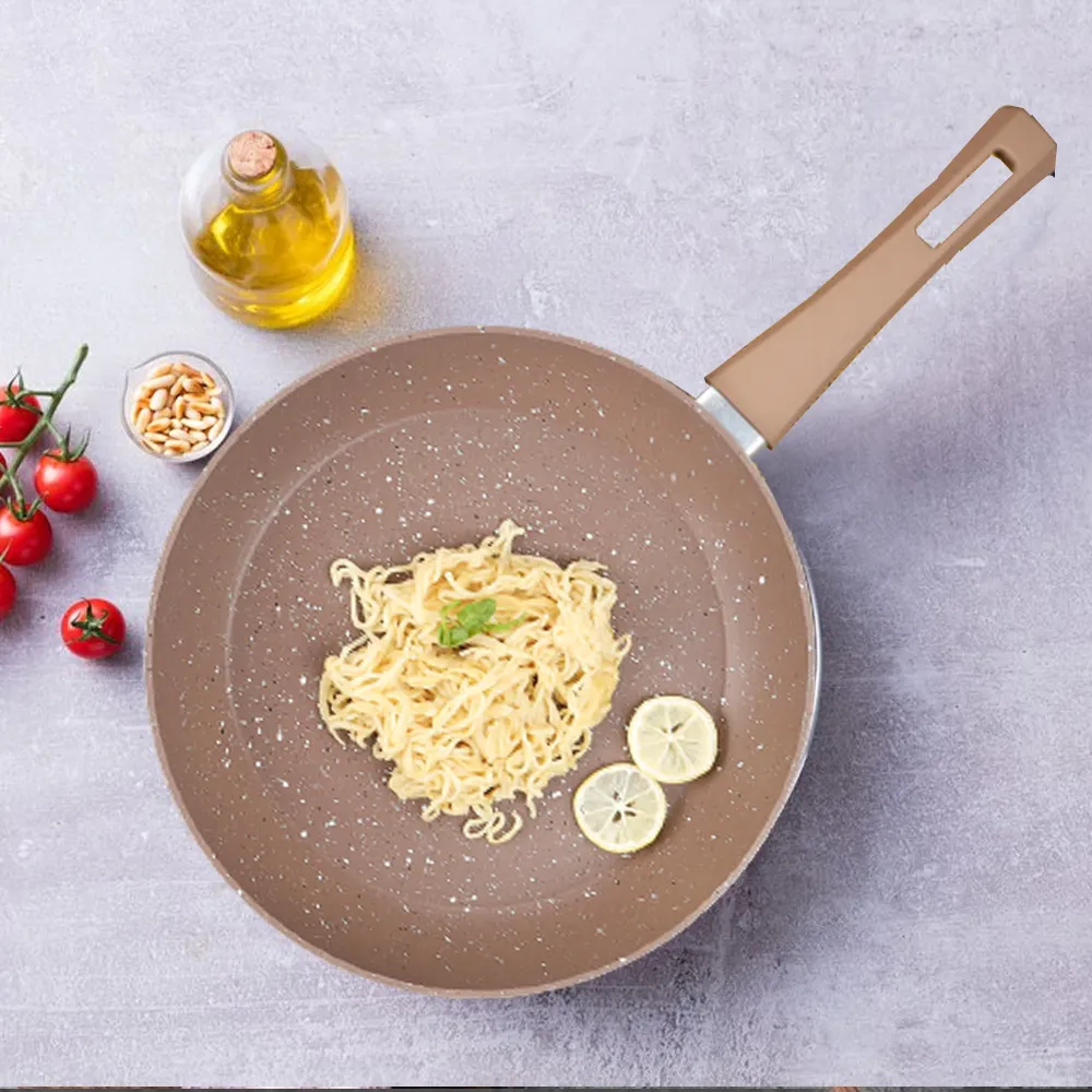 Brown Non Stick Frying Pan