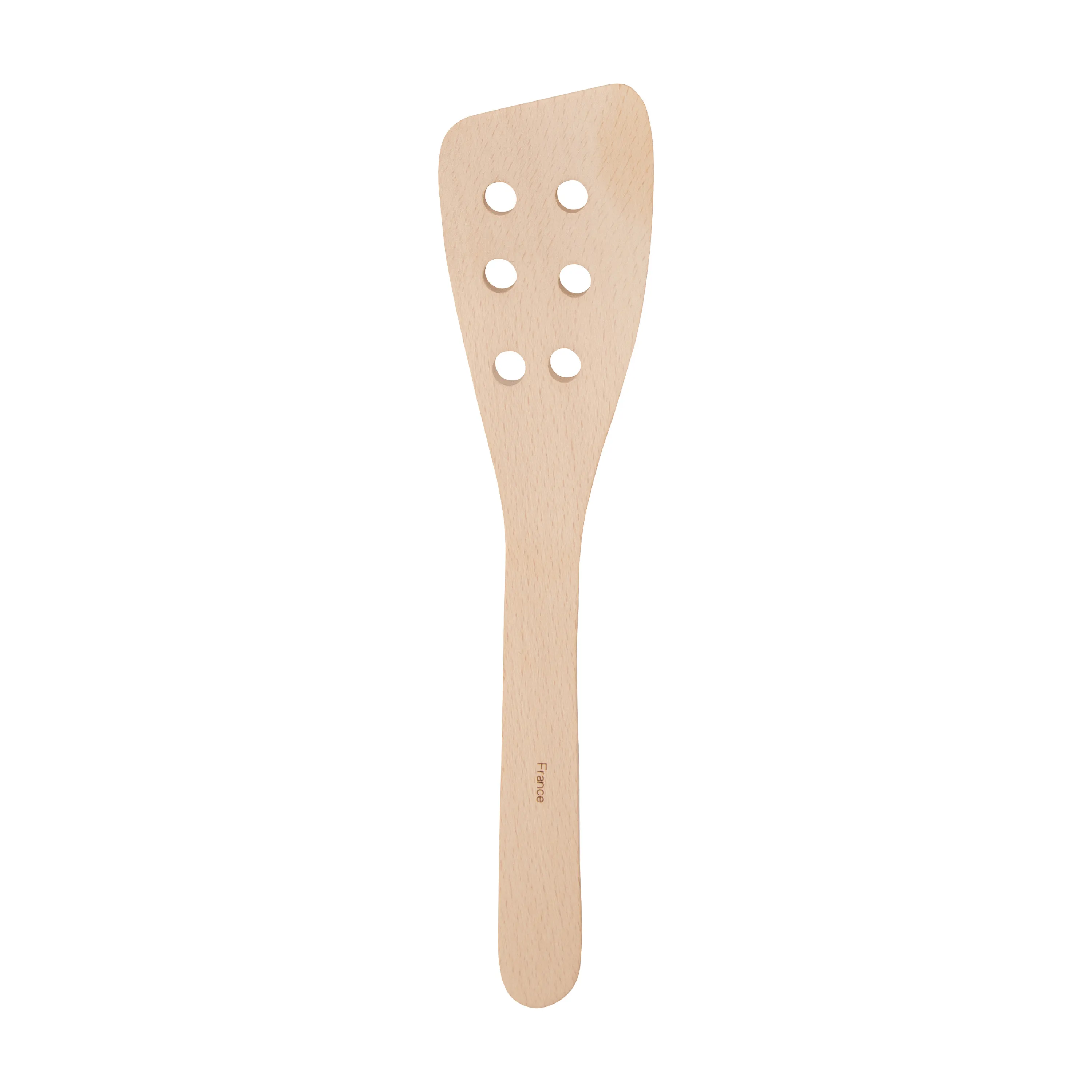 Browne Deluxe Wooden Perforated Spatula, 12"