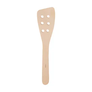 Browne Deluxe Wooden Perforated Spatula, 12"