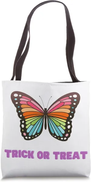Butterfly Trick or Treat Bag Tote Bag