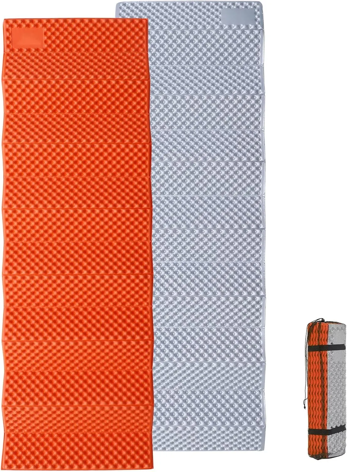 Camping Foam Sleeping Pad Lightweight Closed Cell Folding Camping Mat Moisture-Proof Camping Mattress Portable for Outdoor Hiking Mountaineering Blue