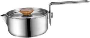 Camping Pot Camp Stockpot Lightweight Cook Gear Cooking Pot Camping Cookware for Trips Picnics Explorers Backpacking Travel