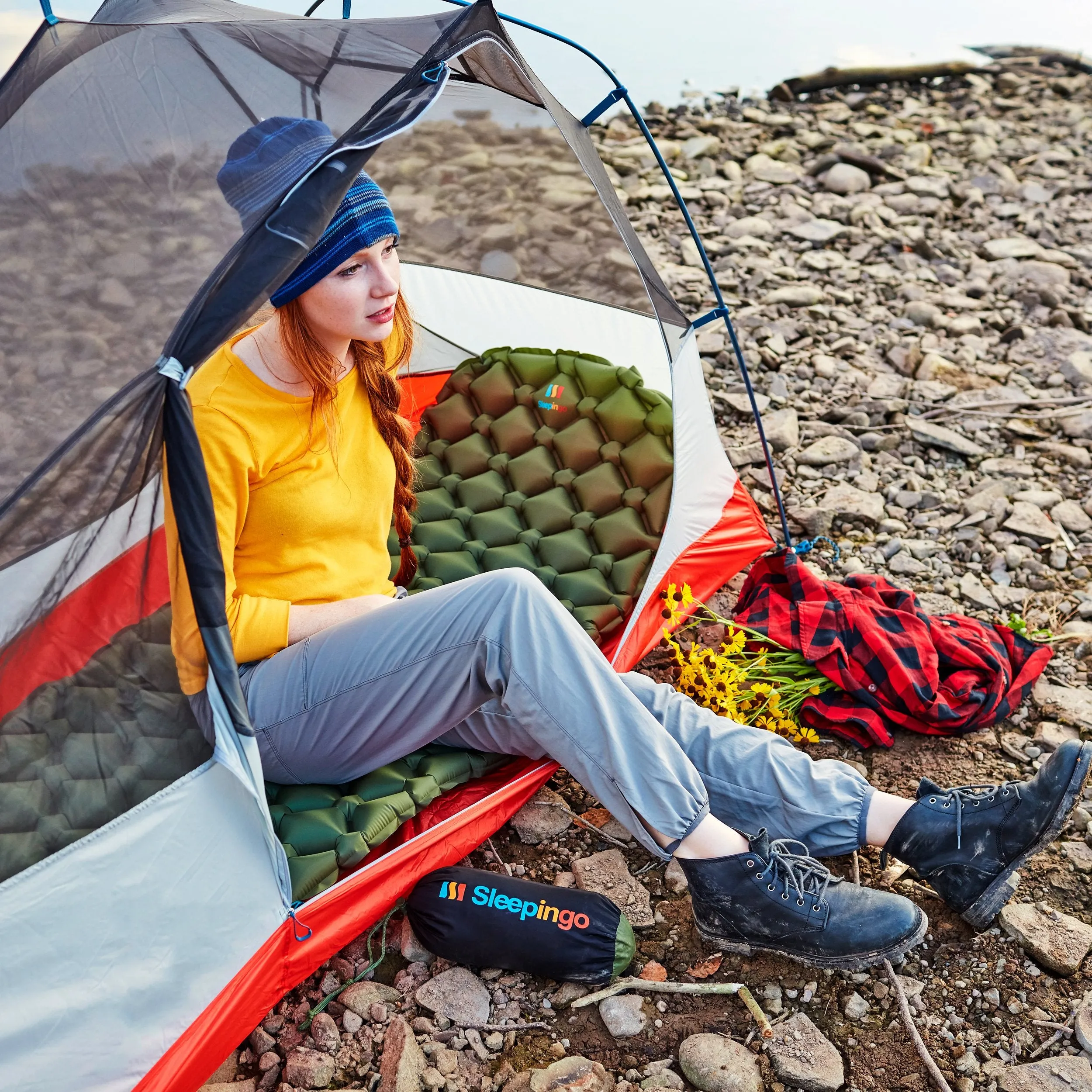 Camping Sleeping Pad - Inflatable (Large)