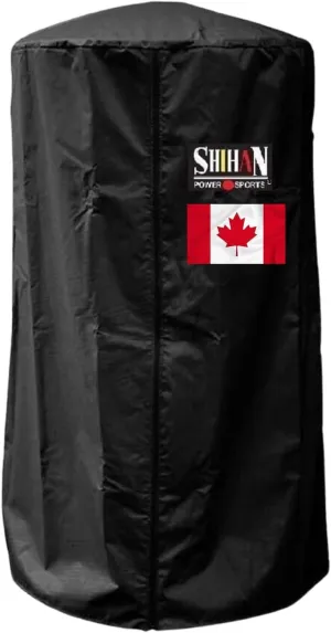 Canada Flag 80inch Shihan Boxing Bag Cover Waterproof BOB - XL Daddy Bag New Mega Size Large Freestanding Punch Bag Outdoor Protection for Your Boxing Bag Opponent Freestanding. MEGA Bag, black