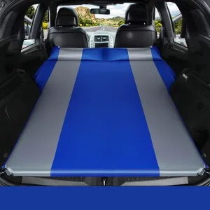 Car Automatic Inflatable Bed for Acura RDX 2010 2011 2012 2013 2014 2015 2016 2017 2018, Portable Movable Thickened Trunk Sleeping Bed Outdoor Camping Hiking Air Mattress,Blue