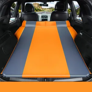 Car Automatic Inflatable Bed for BMW X5 E70 (7seats) 2007 2008 2009 2010 2011 2012 2013, Portable Movable Thickened Trunk Sleeping Bed Outdoor Camping Hiking Air Mattress,Orange