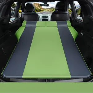 Car Automatic Inflatable Bed for Land Rover Discovery 5seats 2013 2014 2015 2016 2017, Portable Movable Thickened Trunk Sleeping Bed Outdoor Camping Hiking Air Mattress,Green