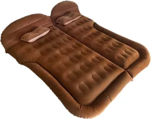Car Inflatable Air Mattress for BMW X5 M 2023 2024 Portable Boot Air Mattress Cushion Outdoor Travel Camping Sleeping Gear Accessories,Brown
