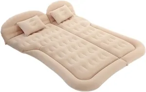 Car Inflatable Air Mattress for Hyundai i30 III Fastback 2020 2021 2022 2023 2024 Portable Boot Air Mattress Cushion Outdoor Travel Camping Sleeping Gear Accessories,Beige
