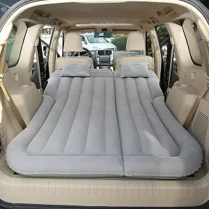Car Inflatable Mattress for BMW 340i GT xDrive 2019 Rear Trunk Air Cushion Camping Travel Folding Self Inflating Sleeping Pad Back Seat Air Mattresses,Grey1