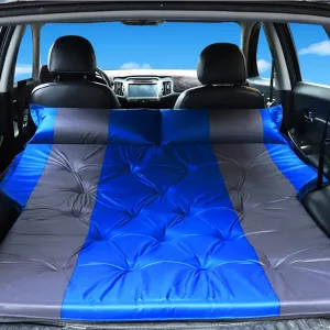 Car Inflatable Mattress for Ford Explorer (222) 2006 2007 2008 2009 2010 2011 2012 2013 2014 2015 Rear Trunk Air Mattress Camping Cushion Back Seat Sleeping Mattresses,Bluegrey