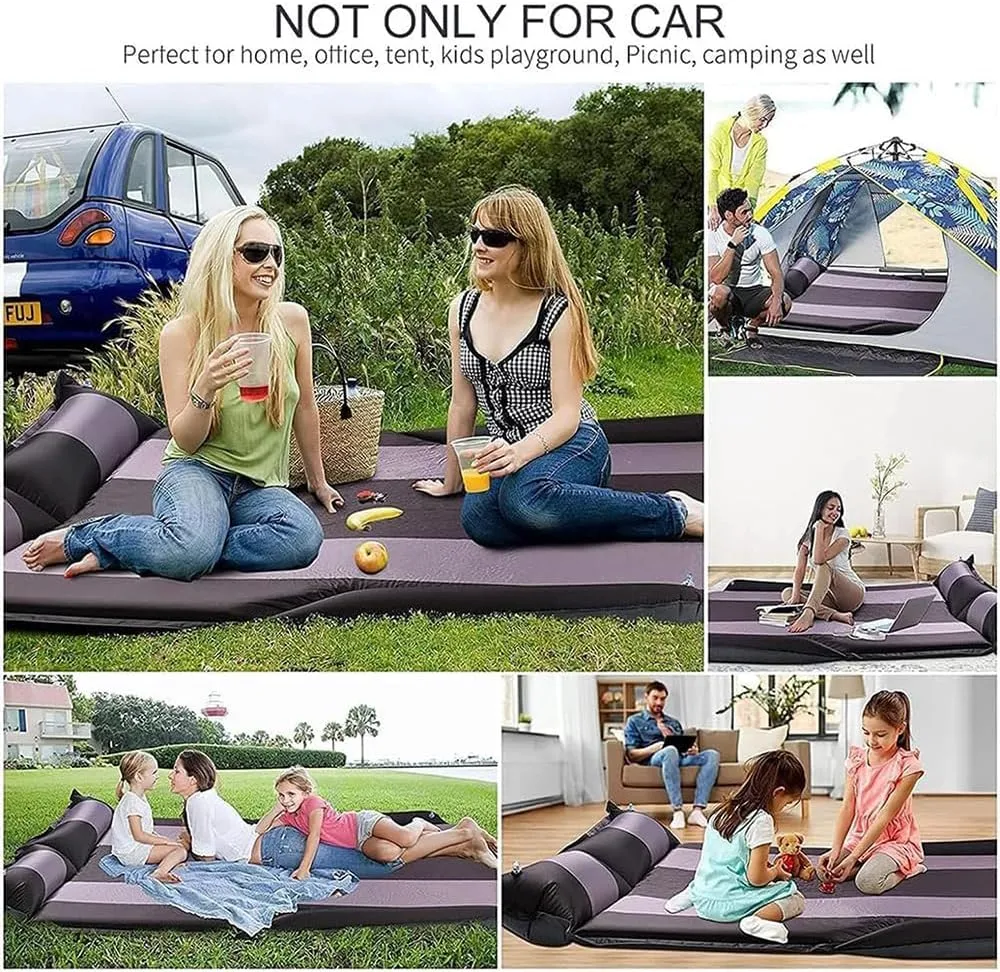 Car Inflatable Mattress for Traverse 2018 2019 2020 2021 2022 2023 Self Inflating Sleeping Pad Thickened Air Bed Cushion Camping Travel Mattress Multifunctional,Red