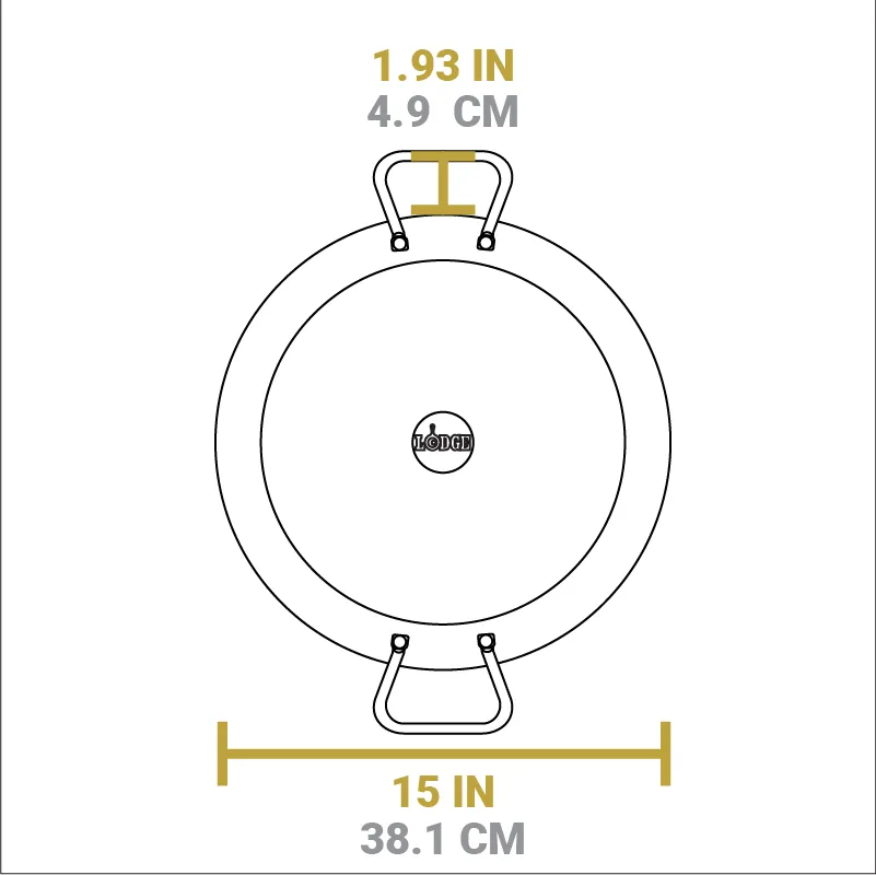 Carbon Steel Dual Handle Pan