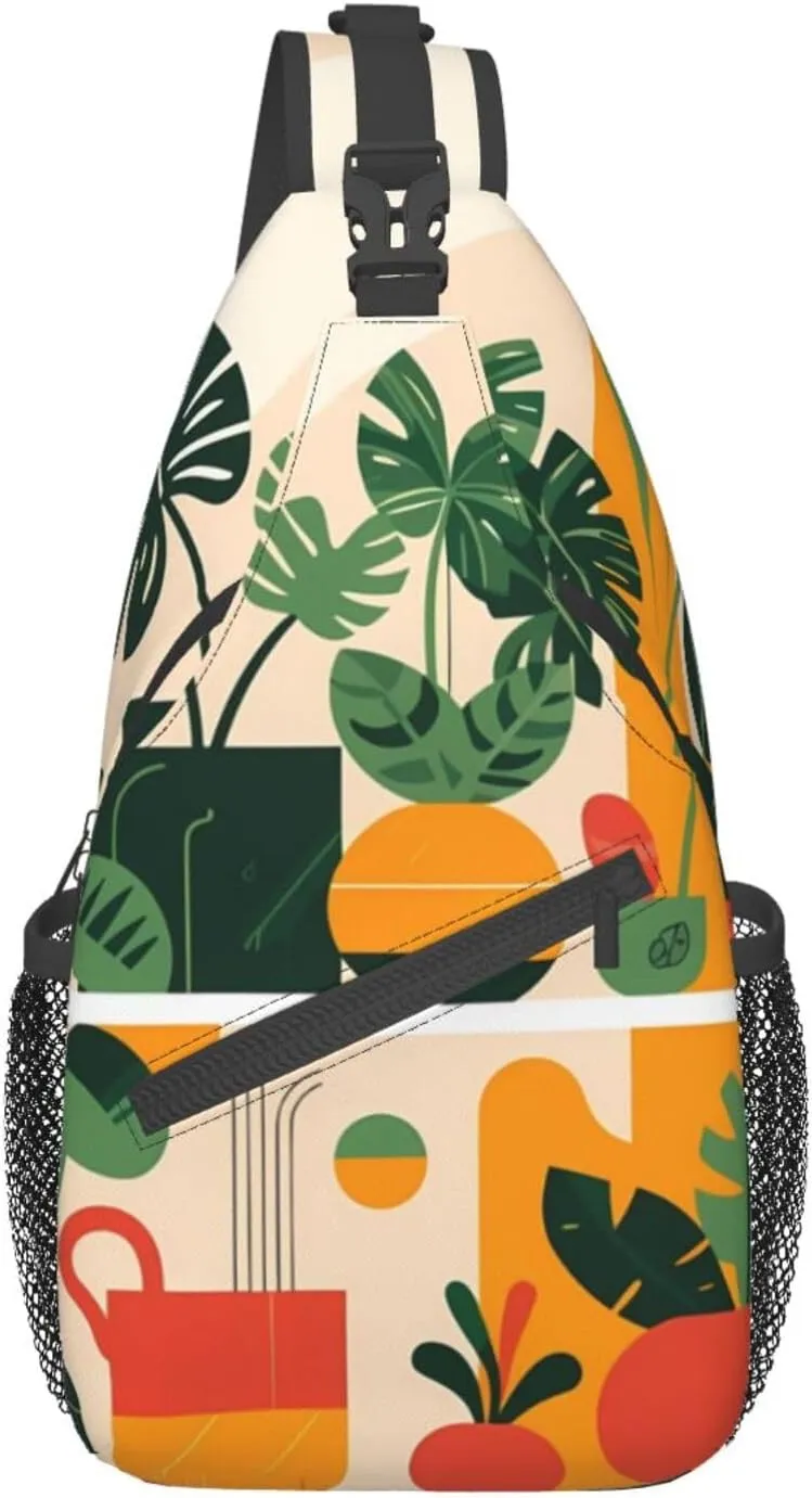 Cartoon Potted Turtle Back Bamboo Pattern Outdoor Hiking Backpack > Suitable For Men And Women Riding Strong And Sturdy High Storage Capacity Daily Travel