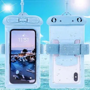 Case Cover, Compatible with Bluboo D6 PRO，d6 Waterproof Pouch Dry Bag (Not Screen Protector Film) New Version Blue