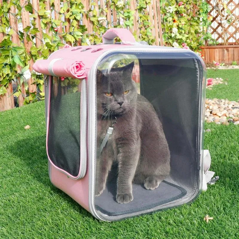 Cat Backpack - Breathable Pet Backpack Shoulder Carrier