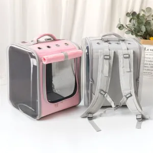 Cat Backpack - Breathable Pet Backpack Shoulder Carrier