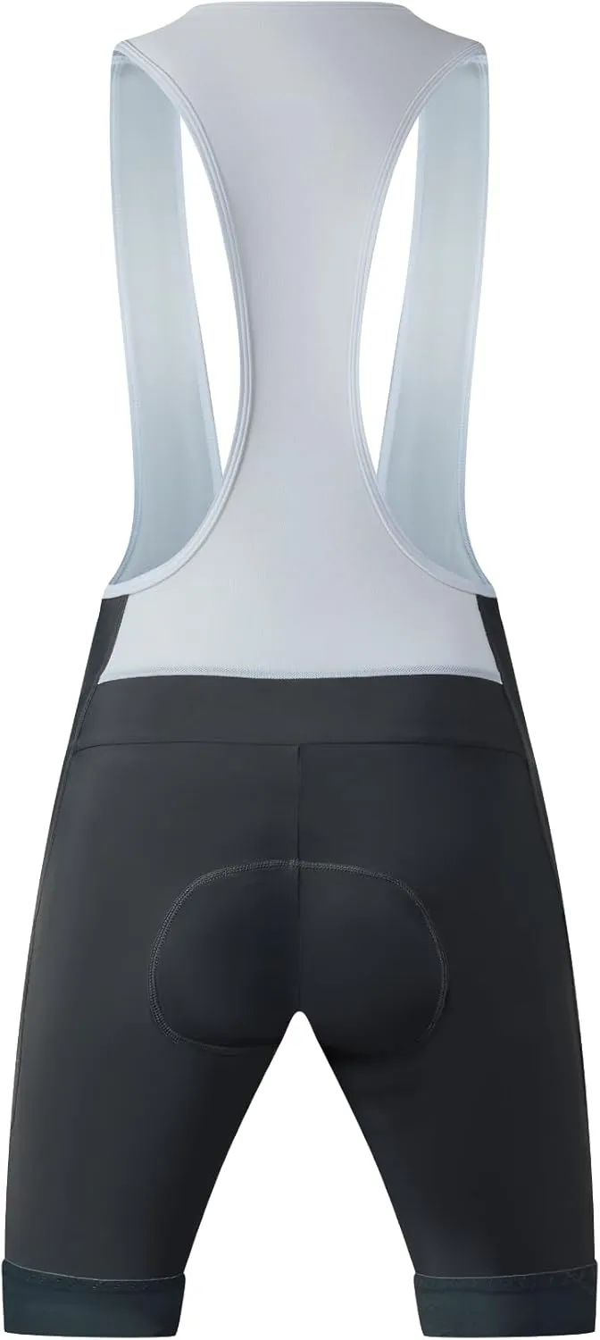 CEROTIPOLAR Men's Bathroom Access Cycling Bibs Shorts Padded，Gravel Bike Biking bib Shorts Bicycle Shorts UPF50 