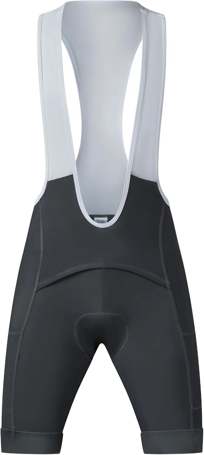 CEROTIPOLAR Men's Bathroom Access Cycling Bibs Shorts Padded，Gravel Bike Biking bib Shorts Bicycle Shorts UPF50 