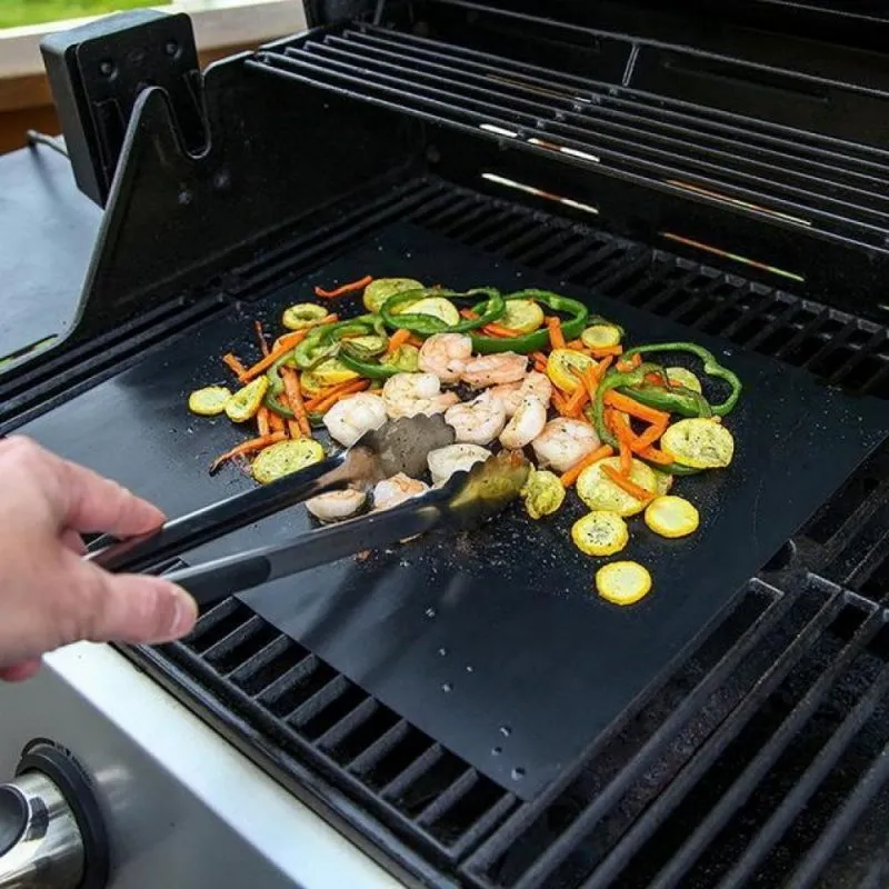 Chef Non-Stick BBQ Grill Mat 4x Pieces (صاجة شوي) - TOK