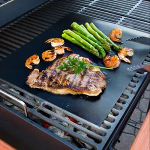 Chef Non-Stick BBQ Grill Mat 4x Pieces (صاجة شوي) - TOK