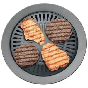 Chefmaster KTGR5 Smokeless Indoor Nonstick Stovetop Barbeque Grill Free Shipping