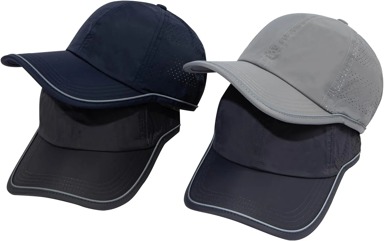 Clakllie Quick Dry Baseball Cap Lightweight Sun Hats Waterproof Running Hat Golf Hats UV Protection Outdoor Cap Tennies Hat