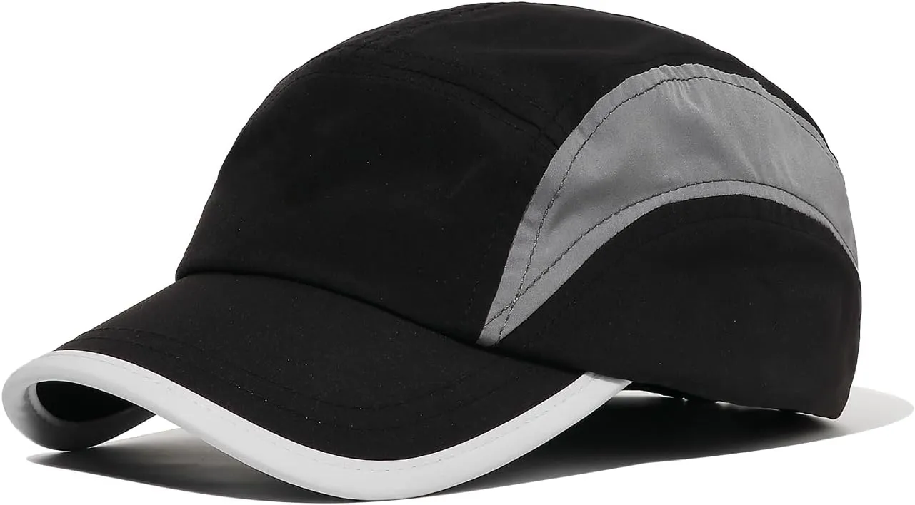 CLAPE Lightweight Short Bill Baseball Caps Quick Dry Waterproof Outdoor Sports Hat Unstructured Tucker Cap Breathable Dad Cap