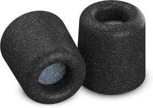 Comply Memory Foam Replacement Earbud Tips for Bang and Olufsen Play Beoplay Earbuds | Ultimate Comfort, Secure Fit, Superior Noise Isolation | Black, Small (3 Pairs)