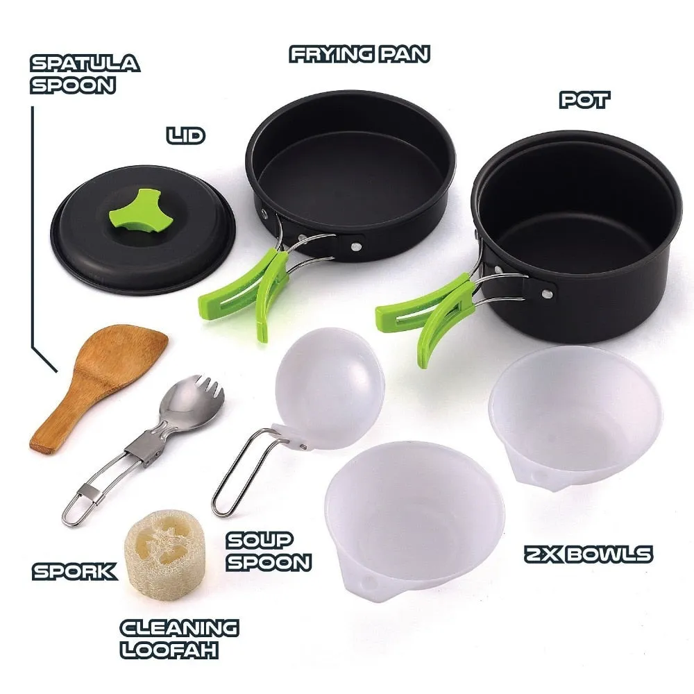 Cookware Camping Effortless Complete collection Lightweight