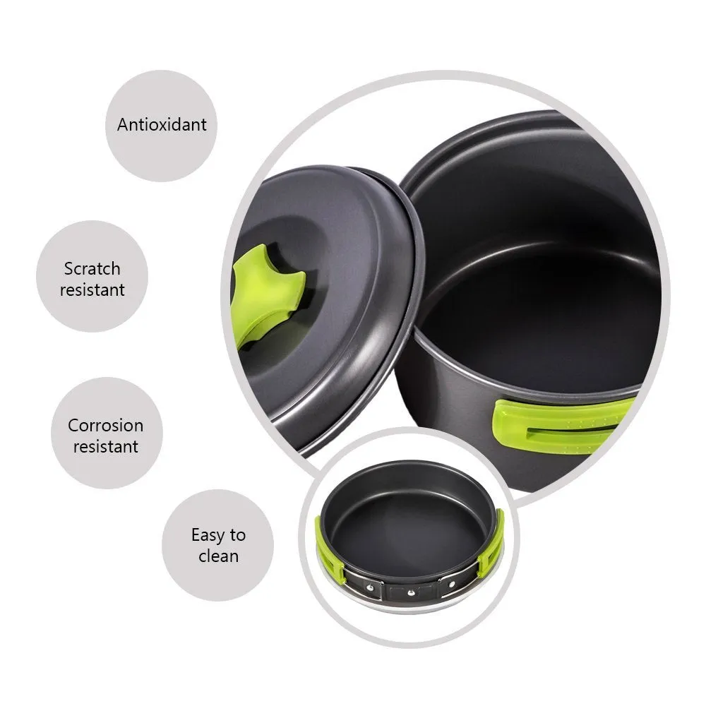 Cookware Camping Effortless Complete collection Lightweight