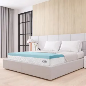 Cooling Gel Memory Foam Mattress Topper : 2 In. Twin Size : Medium Firm : Centaur-Us Certified