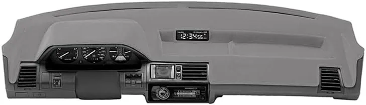 Coverking Dash Cover Mat Pad Custom Designed for Select Mazda CX-5 Dashboards: Velour Material, Gray