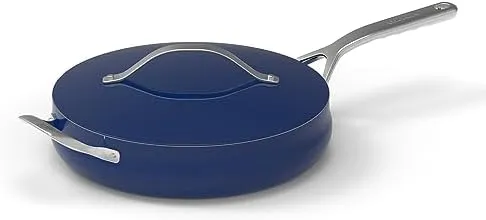 Cuisinart Culinary Collection Nonstick Cookware 4.5 Qt. Sauté Pan   Helper Handle   Cover, Sapphire