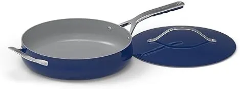 Cuisinart Culinary Collection Nonstick Cookware 4.5 Qt. Sauté Pan   Helper Handle   Cover, Sapphire