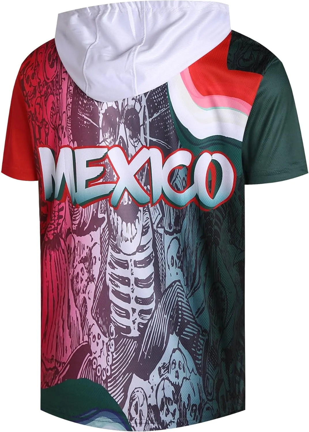 DEHANER Dry Fit Short Sleeve Hoodies For Men Workout Gym Athletic Pullover T-Shirts Lightweight Sweatshirts