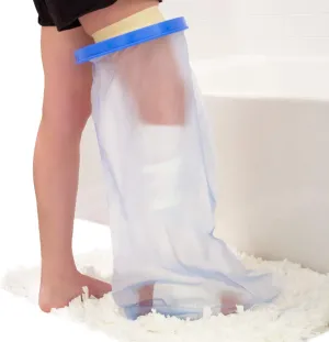 DMI Waterproof Cast Cover, Wound Barrier & Bandage Protector, Reusable with a Watertight Seal for Showers, Baths and Pools, Fits Adult Large Leg up to 42 Inches in Length, Long Leg