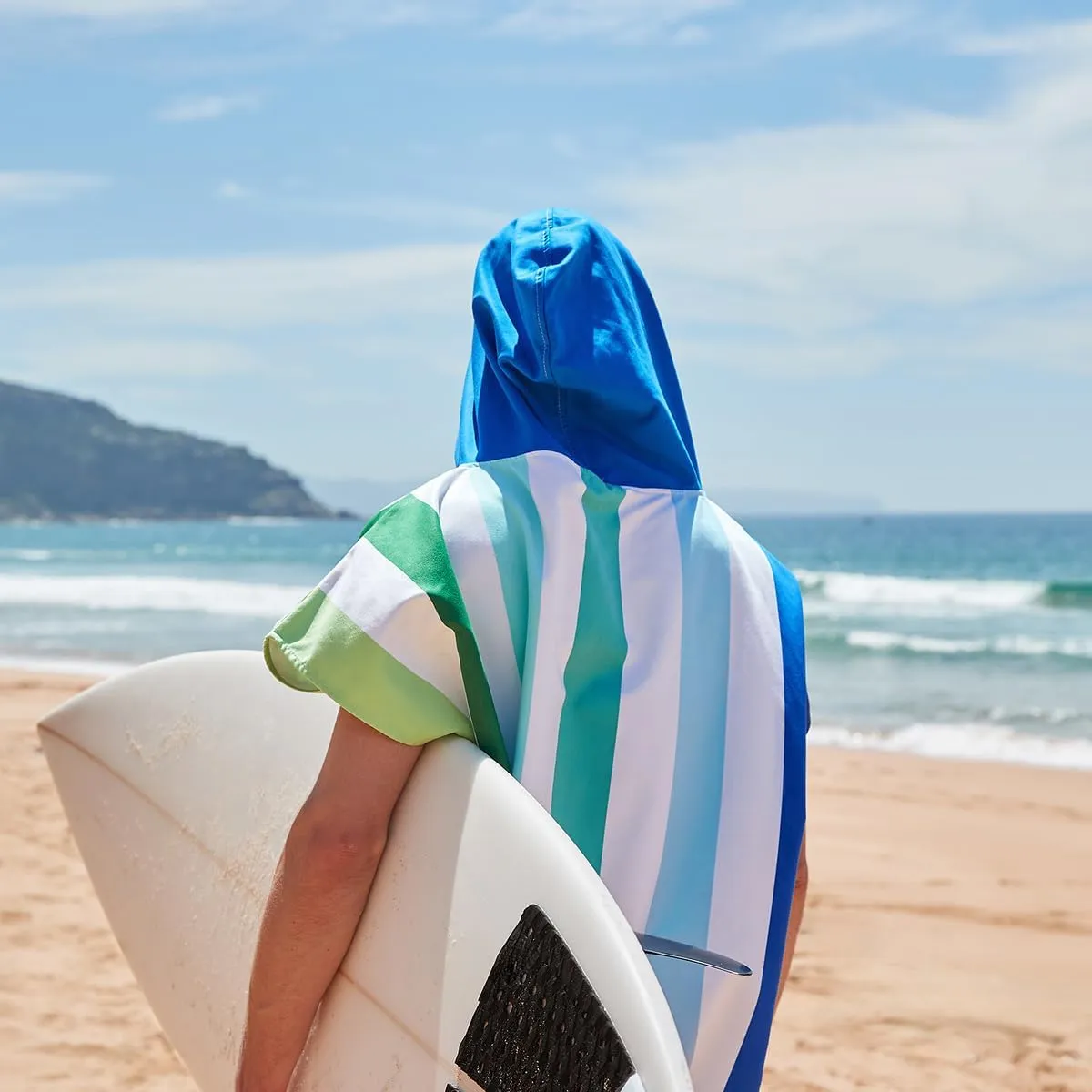 Dock & Bay Adult Poncho - Hooded Towel with Deep Pockets, Changing Robe - Quick Dry - Compact, Lightweight - Includes Bag