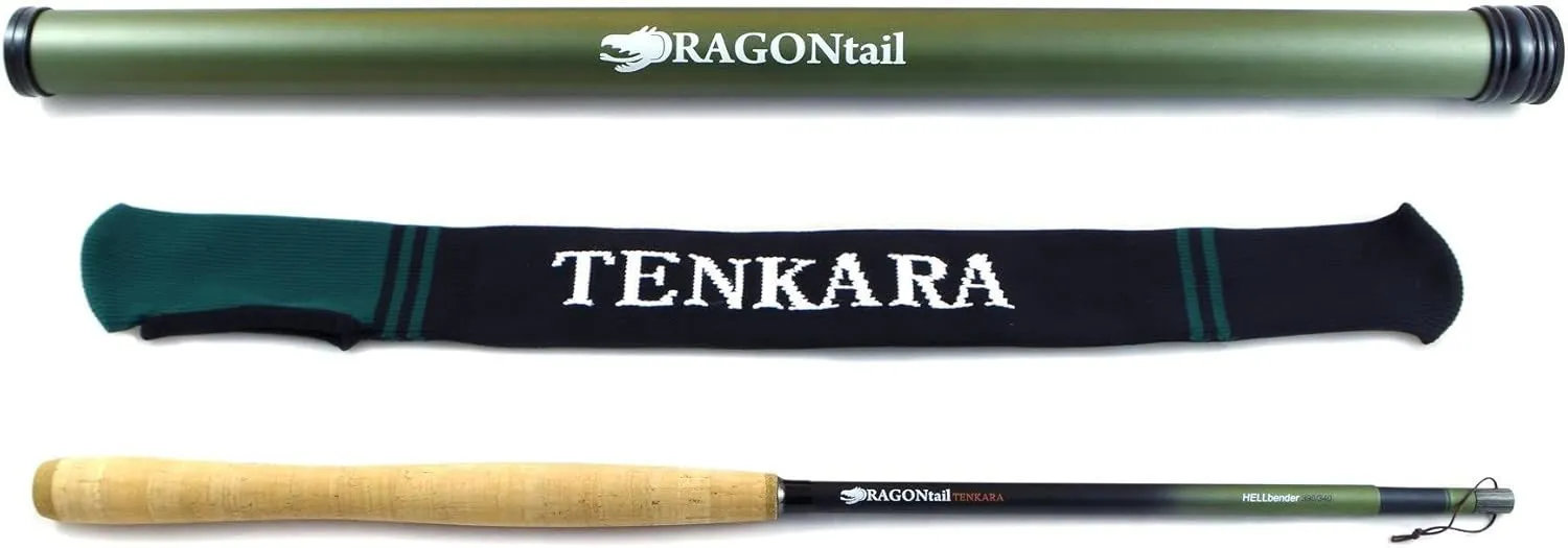 DRAGONtail Tenkara Hellbender Zoom 13' / 11.3' Tenkara Fly Fishing Rod