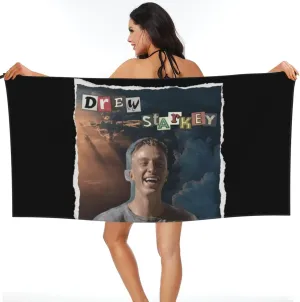 Drew Musiic Starkey Bath Towel Microfiber Thin Lightweight Beach Towel Swimming Pool Towel 31.5"x63"