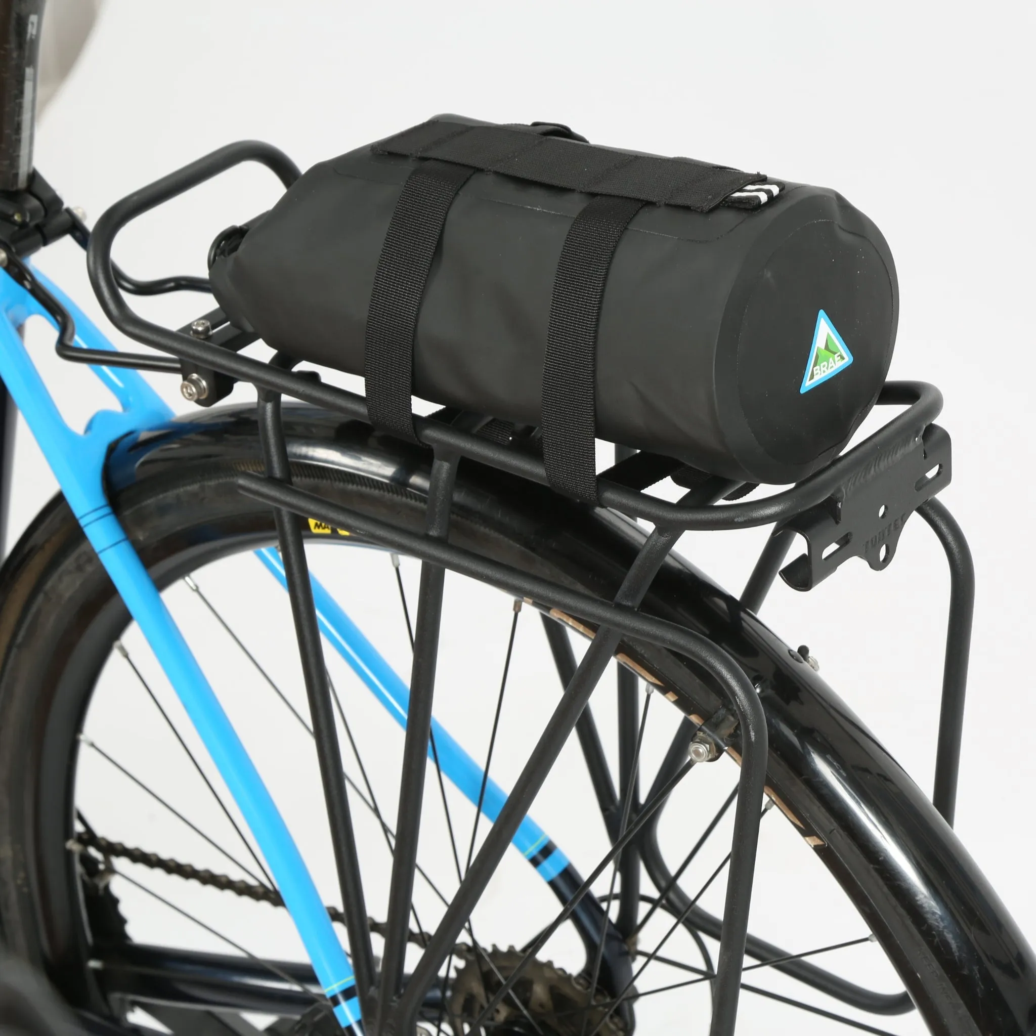 Drookit 3L Waterproof Anywhere Dry Bag with Straps for Bikepacking - Black