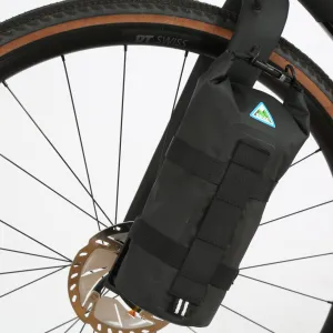 Drookit 3L Waterproof Anywhere Dry Bag with Straps for Bikepacking - Black