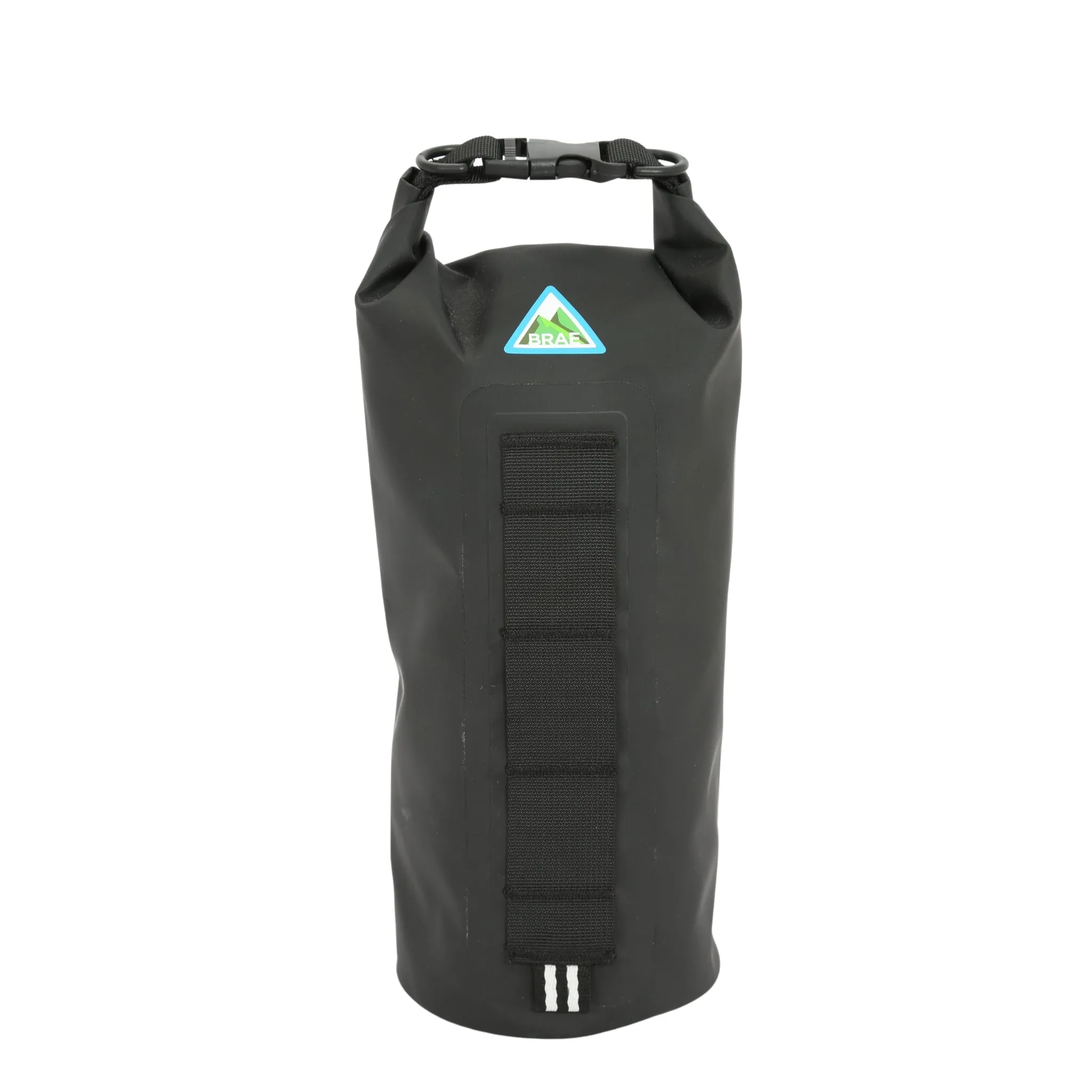 Drookit 3L Waterproof Anywhere Dry Bag with Straps for Bikepacking - Black