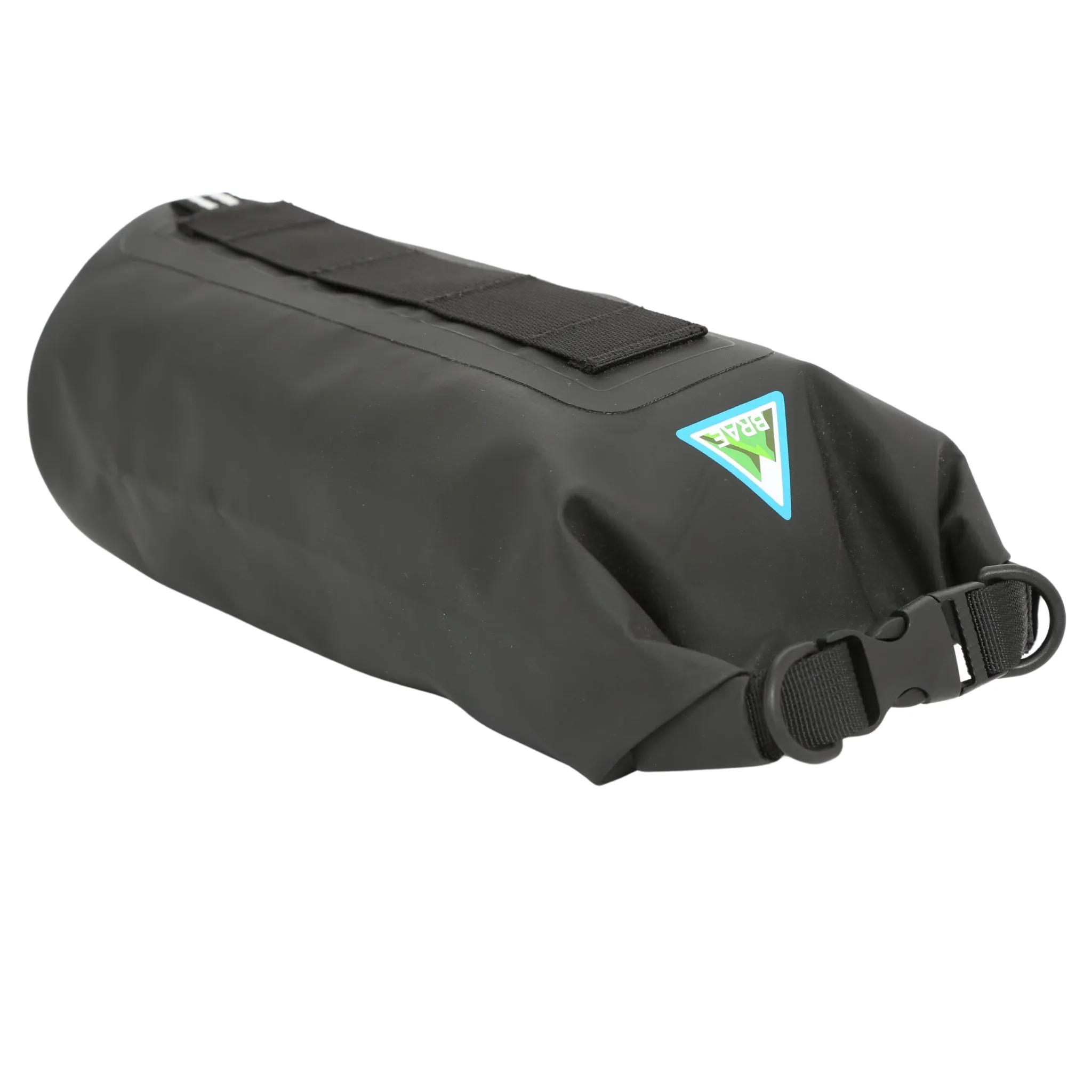Drookit 3L Waterproof Anywhere Dry Bag with Straps for Bikepacking - Black