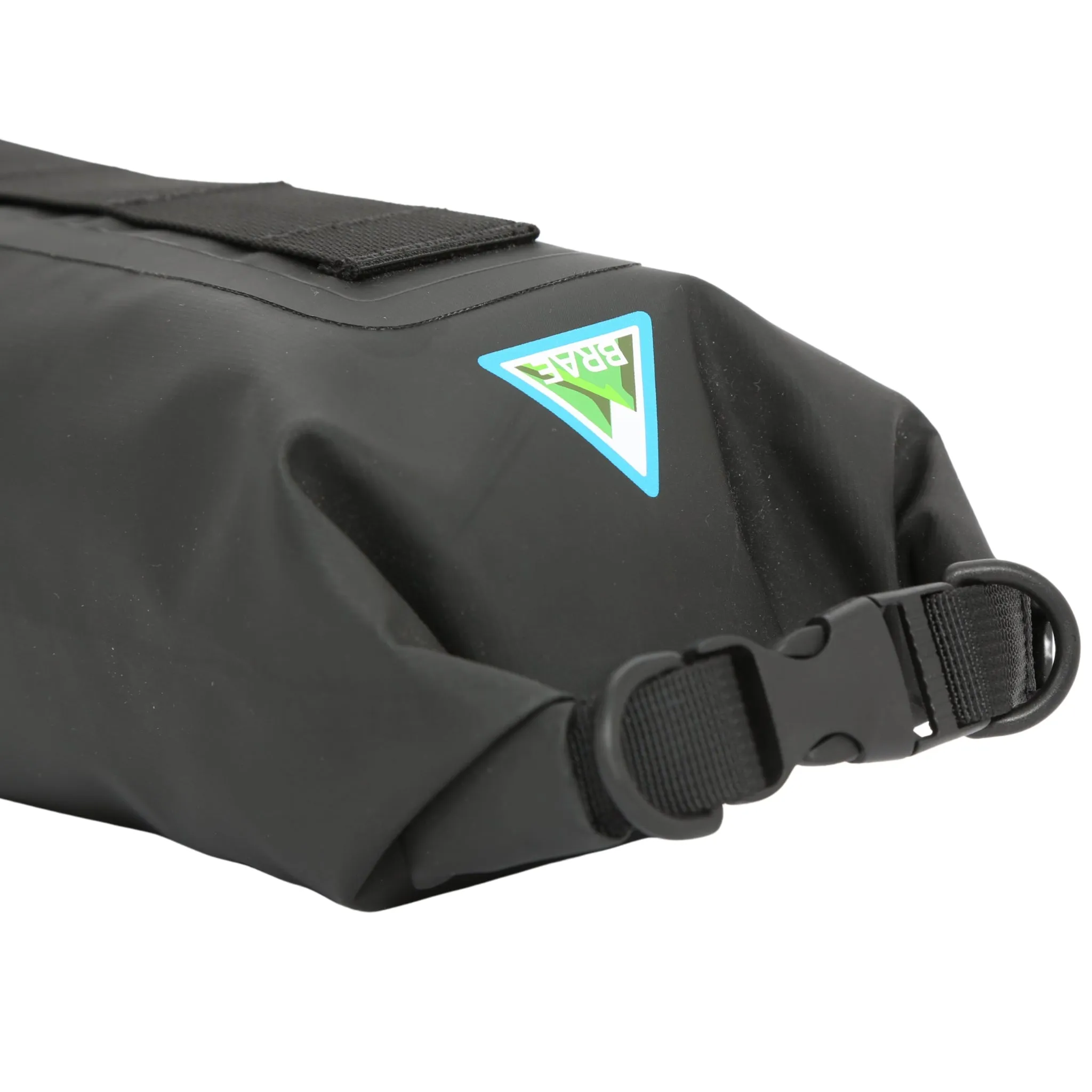 Drookit 3L Waterproof Anywhere Dry Bag with Straps for Bikepacking - Black