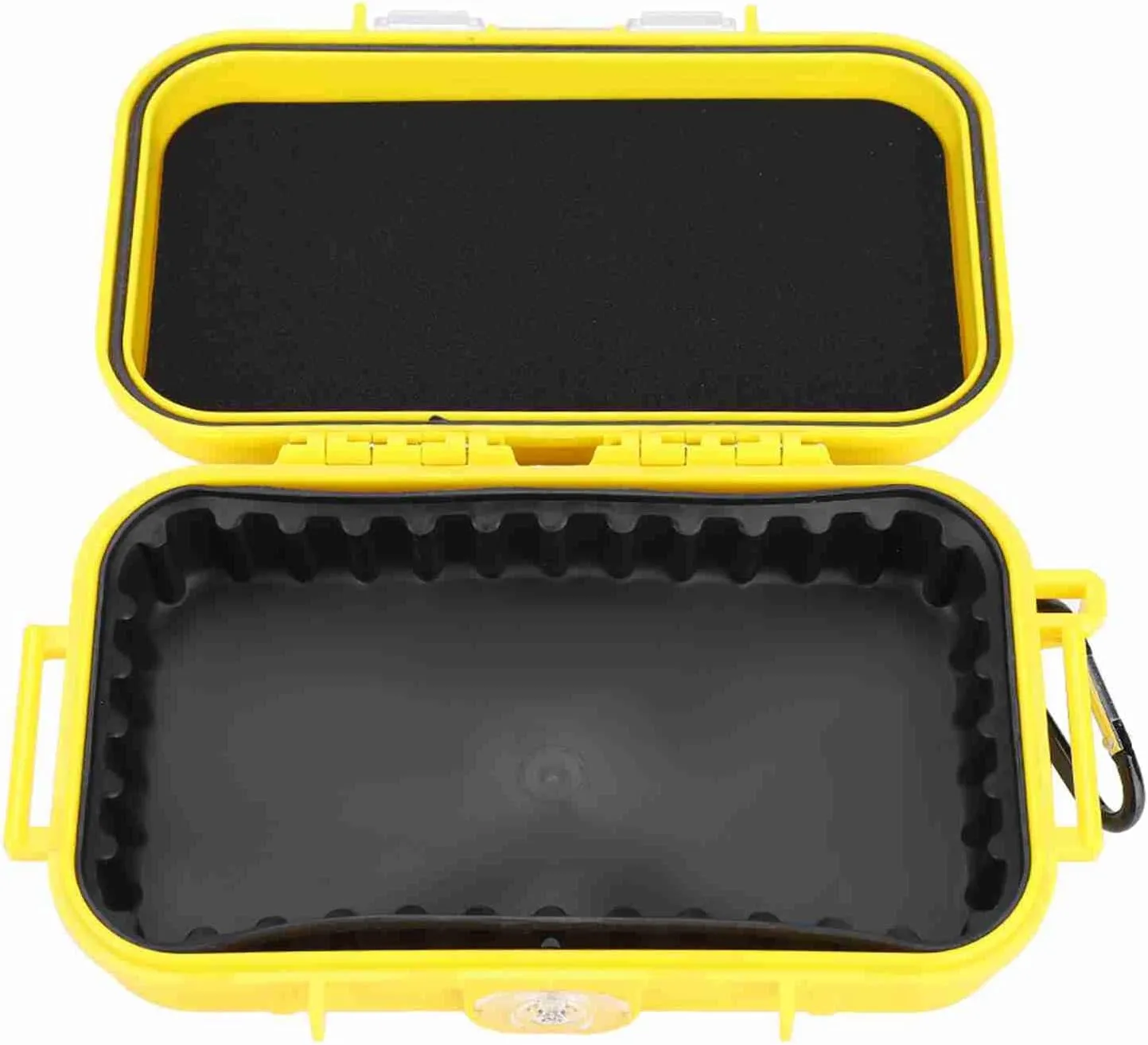 Dry Box Waterproof, 1PCS Dry Storage Box, ABS Dry Box for Boat Inner Rubber, Waterproof Small Dry Box with Stainless Steel Fitting for Outdoors Camping Fishing