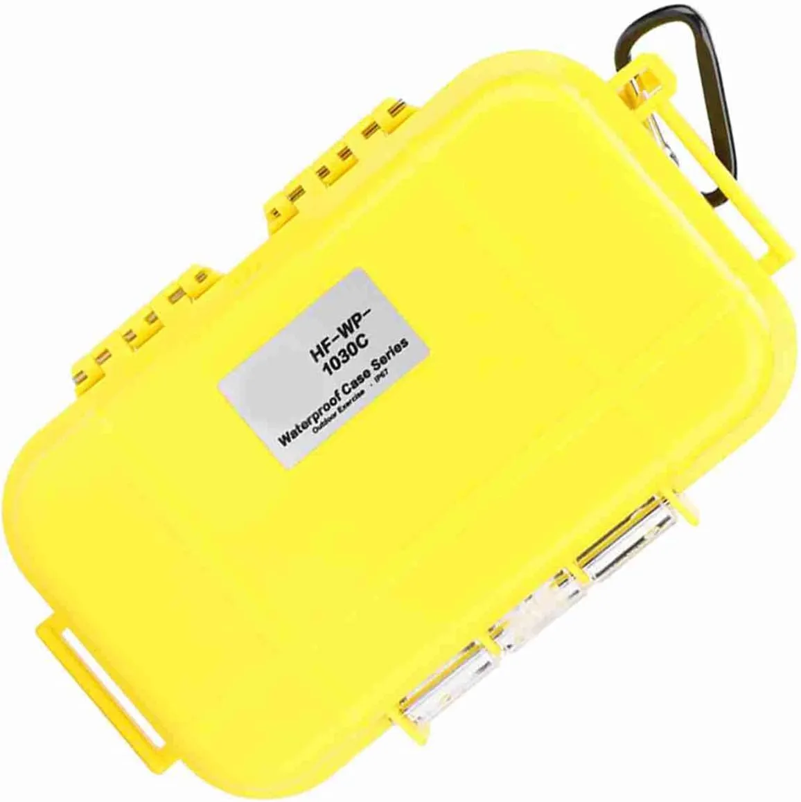 Dry Box Waterproof, 1PCS Dry Storage Box, ABS Dry Box for Boat Inner Rubber, Waterproof Small Dry Box with Stainless Steel Fitting for Outdoors Camping Fishing