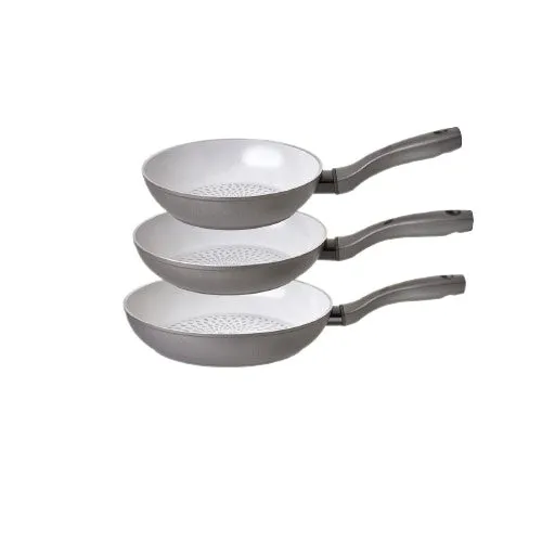 Earth Pan: Ceramic Non-Stick Frying Pan - Triple Pack