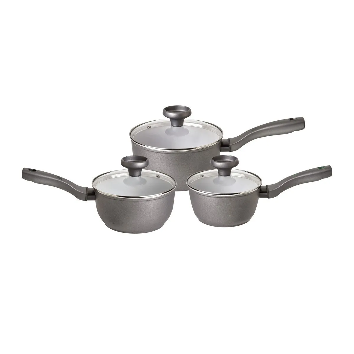 Earth Pan: Ceramic Non-Stick Saucepan & Frying Pan Set - 5 Piece