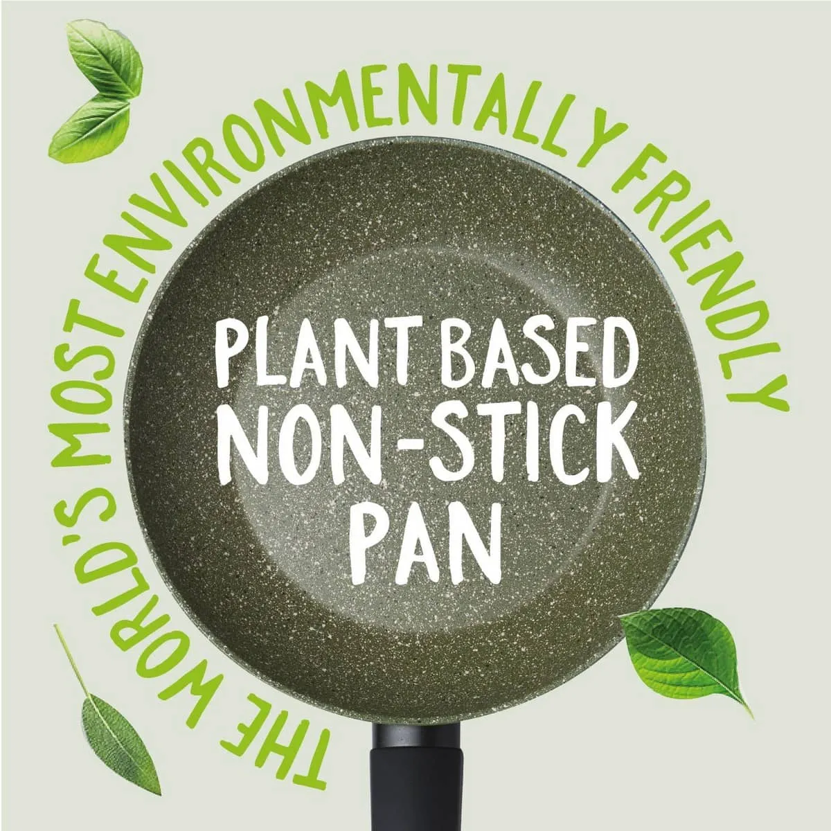 Eco Non-Stick Induction Frying Pan, Wok & Lid Set - 3 Piece Set